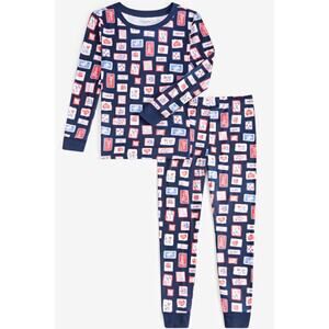 Brand New Holiday Lane Kid's Size 14 V Day Stamps 2 Piece Pajama Set